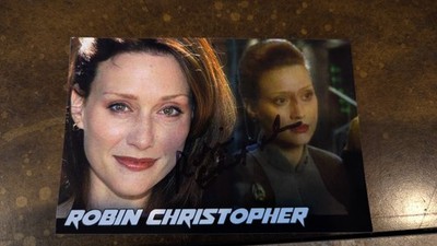 ROBIN CHRISTOPHER Signed 4x6 Photo Guaranteed to be Authentic