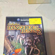 Activision Cabela's Dangerous Hunts 2 Nintendo GameCube 2005 T-Teen Manual/Case