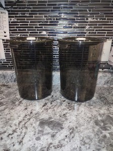 TILIA Foodsaver Bulk Food Vacuum Canisters w/ Lids Made in USA 8, 6, 2 Quart