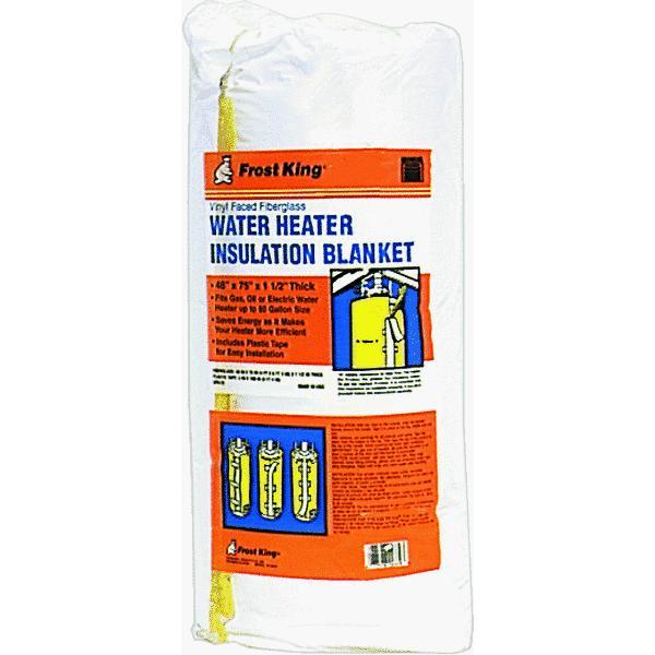 11/2" Thick X 48" D x 75" H Water Heater Insulation Jacket X 4 SP57/5