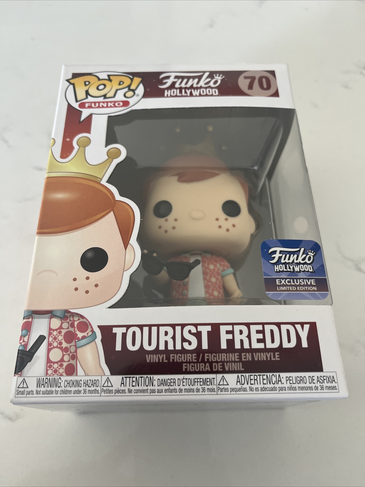 Funko Pop! #70: Freddy Funko Tourist Freddy - Funko Hollywood Store Exclusivo
