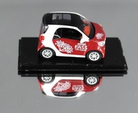 Busch 50713 (H0, 1:87) - Smart Fortwo '14 Coupé Veltins Fassbrause Holunder Neu!