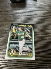 2024 Topps Series 1 Brent Rooker #186 Oakland Athletics Baseball Card