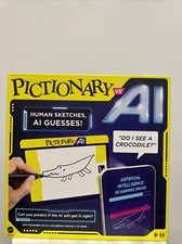 Pictionary vs. AI Board Game -A.I. Artificial Intelligence Board Game-NEW!