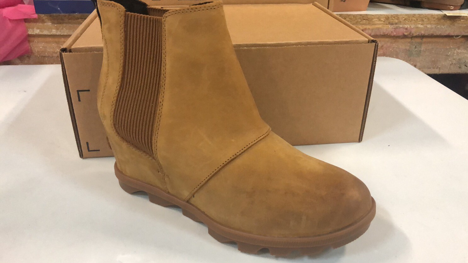 sorel joan of arctic wedge girls