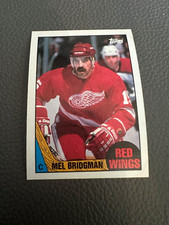 1987-88 Topps Hockey #17 Mel Bridgman Red Wings