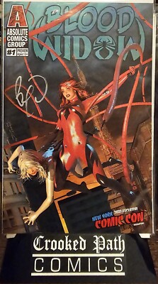 Blood Widow #1 NYCC 2023 Peterson Trade Variant Signed By Benny Powell w/COA