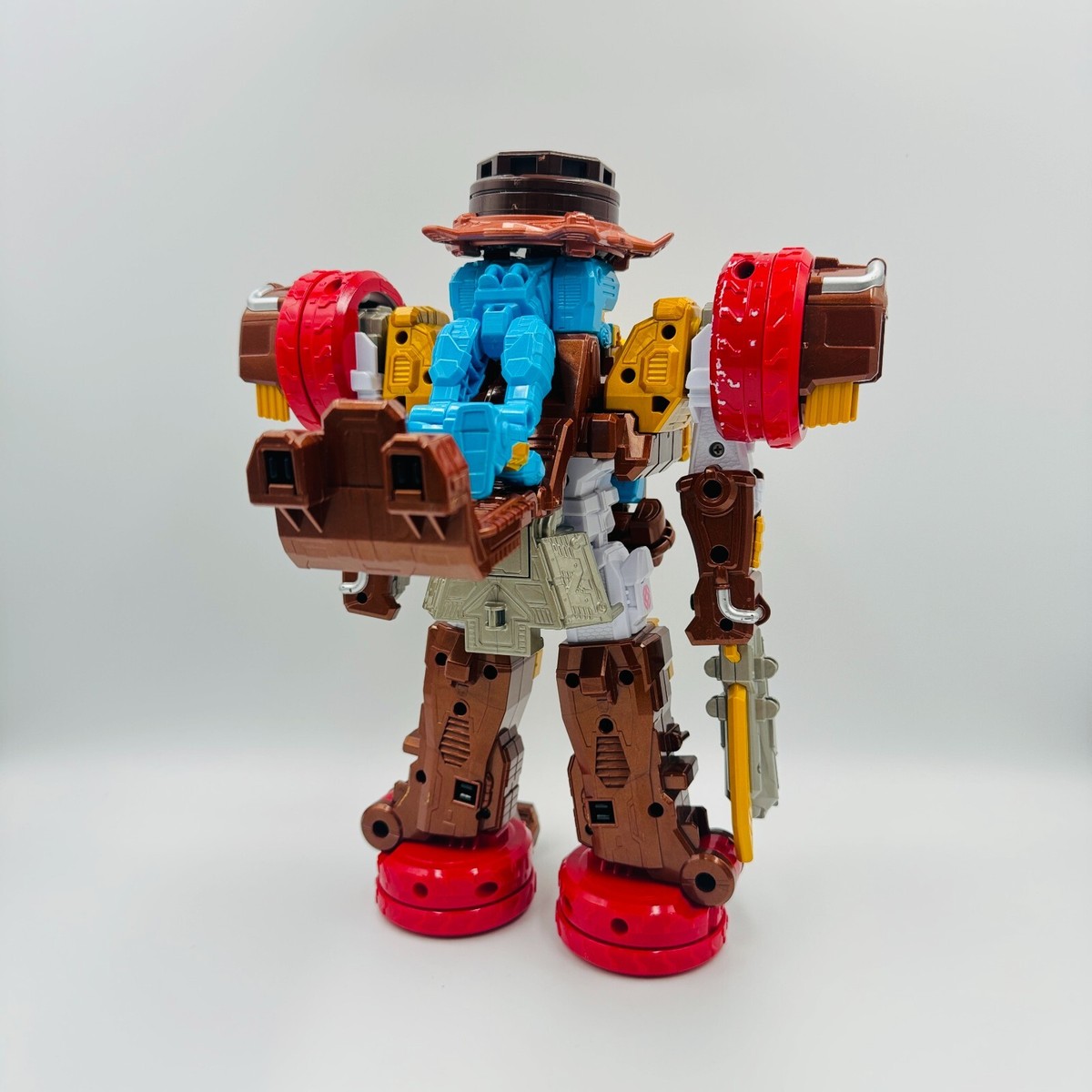 Power Rangers Ninja Steel Ninninger DX Bison King Megazord Bandai