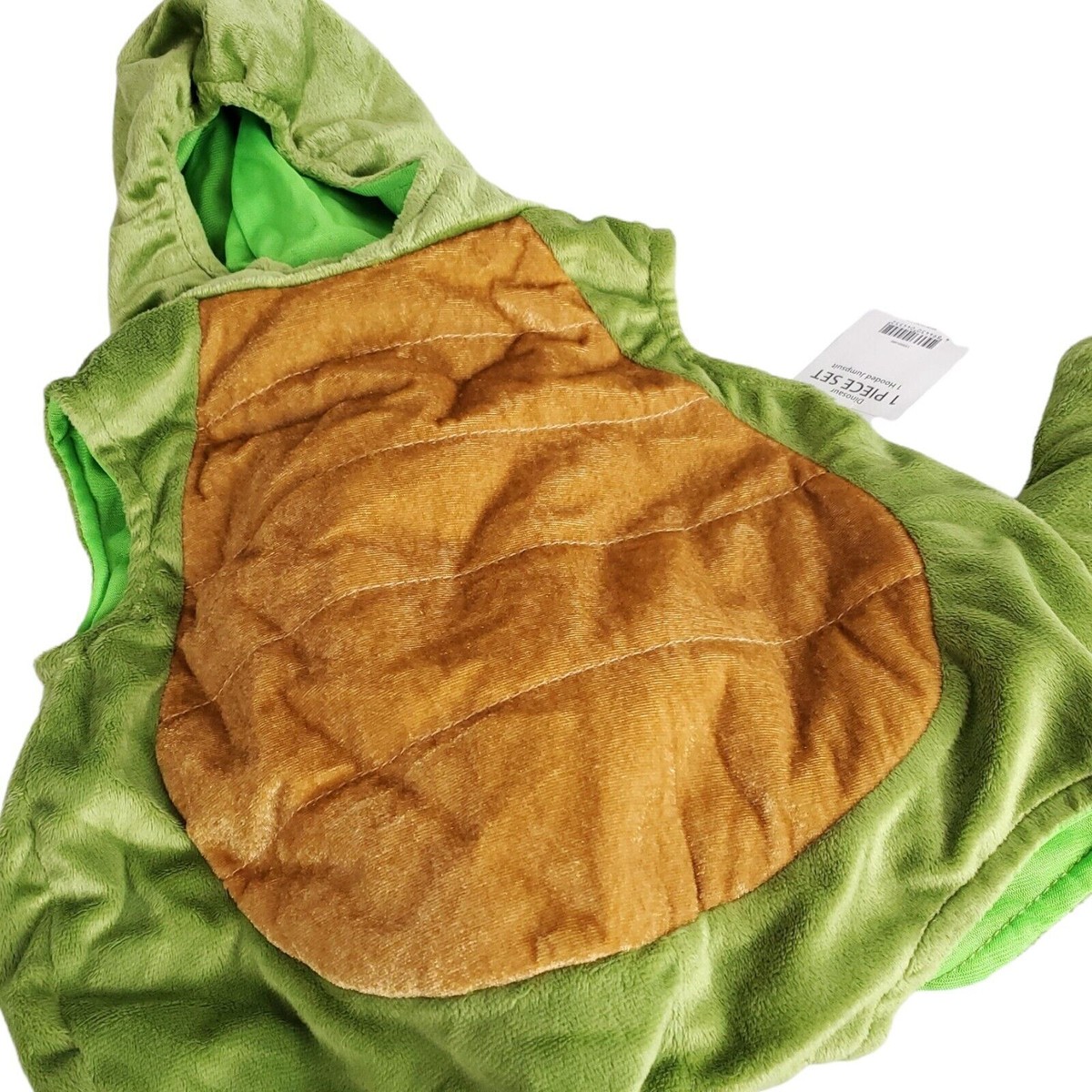 Dinosaur Baby Halloween Costume 0-6 Months Green