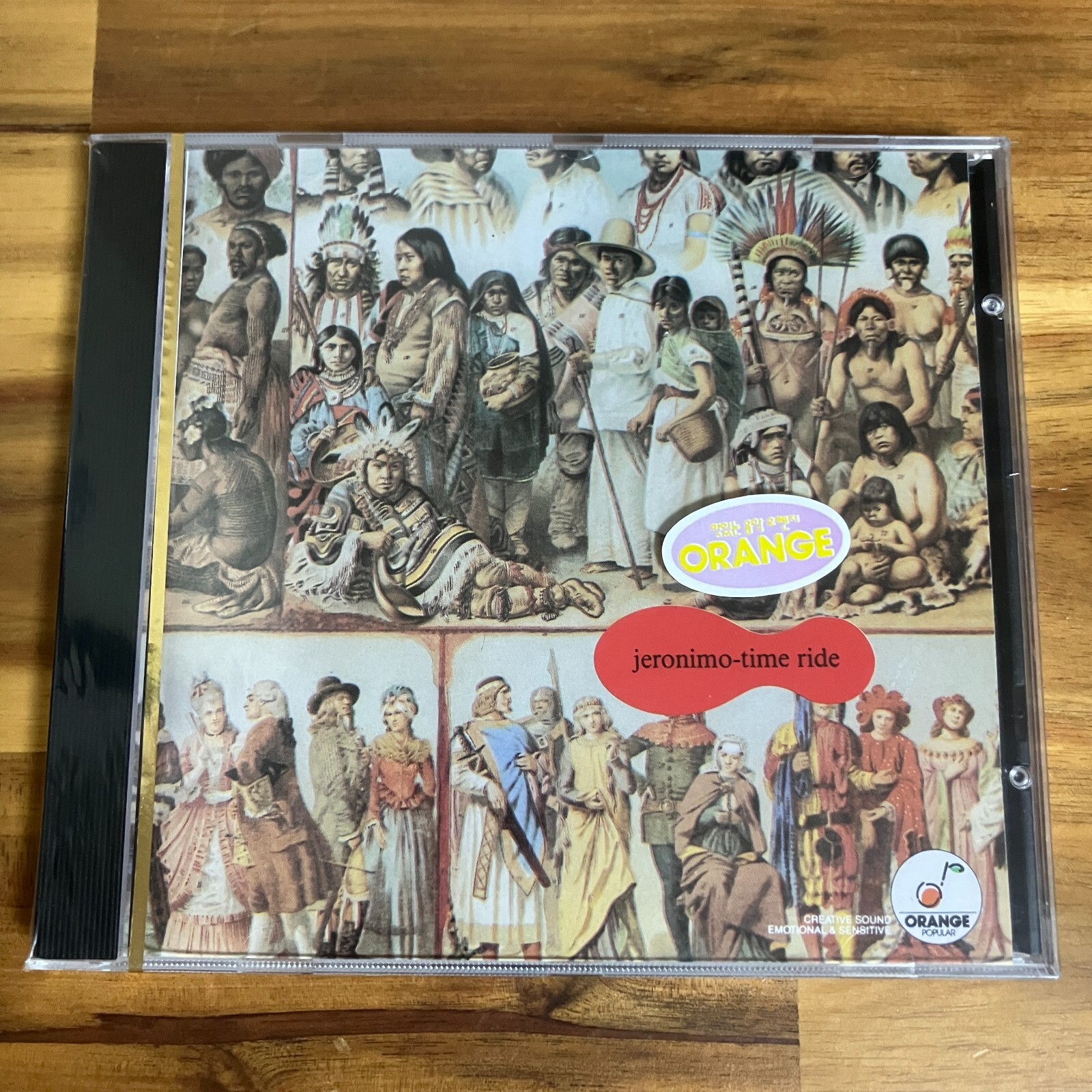Jeronimo - Time Ride 1993 Korea CD NEW Factory Sealed With Hype Sticker
