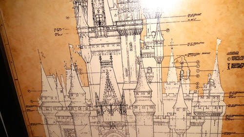 Walt Disney Framed US Patent Art Print Cinderella Castle Mickey Mouse SM Boat - 第 7/12 張圖片