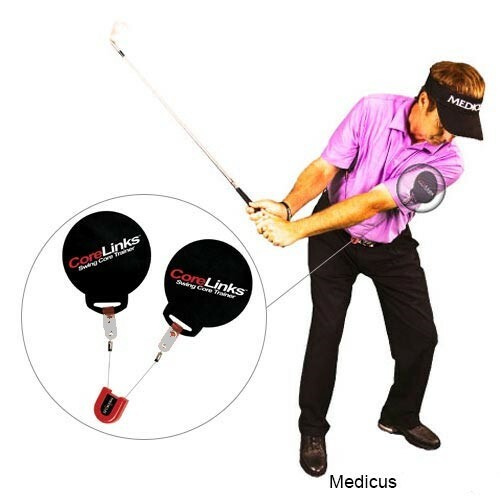 Medicus Core Links Black Gold Swing Trainer Stop Slicing Stop