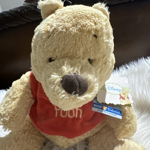 Oso de peluche Pooh vintage de Disney 2011 nuevo con etiquetas lleno de maravilla - Imagen 2 de 12