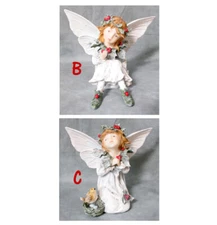Christmas Fairy's or Angels Holiday Statue Angelic Winter Figurines