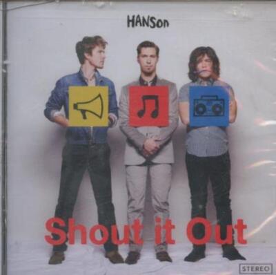 Hanson Shout It Out MUSIC AUDIO CD ausie pop boy band indie rock 2010 3CG SEALED