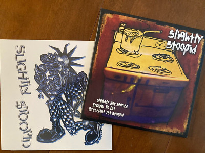 2 LPs Slightly Stoopid - Slightly Stoopid (new) & Slightly Not Stoned.....(used)