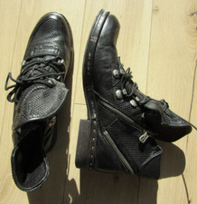 A.S. 98 Airstep Gr.40 Stiefeletten Bikerboots Boots Gr.40 TOP