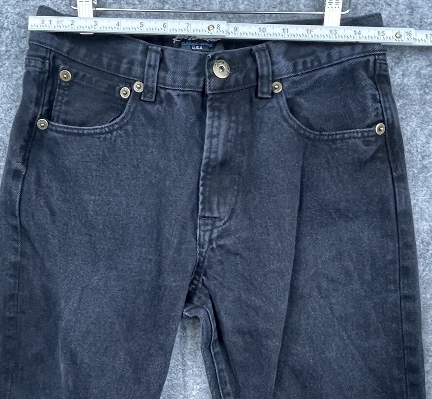 90s kno betta buggy denim archive y2k 古着 Vintage Kno Betta Jeans Mens 32 x 30 Black Classic Straight