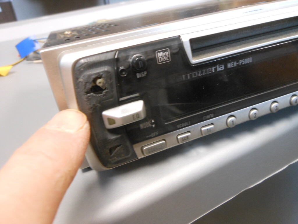 カーオーディオ Pioneer carrozzeria MEH-P5000 Carrozzeria Pioneer RHD Import Receiver Tuner Radio Stereo