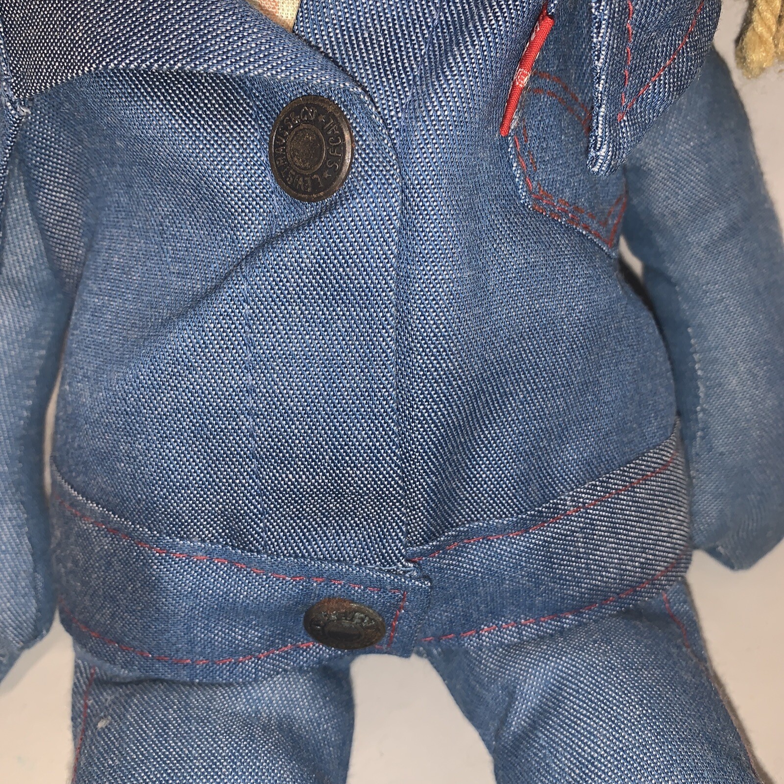 RARE LEVI'S DENIM DOLL - LARGE 26