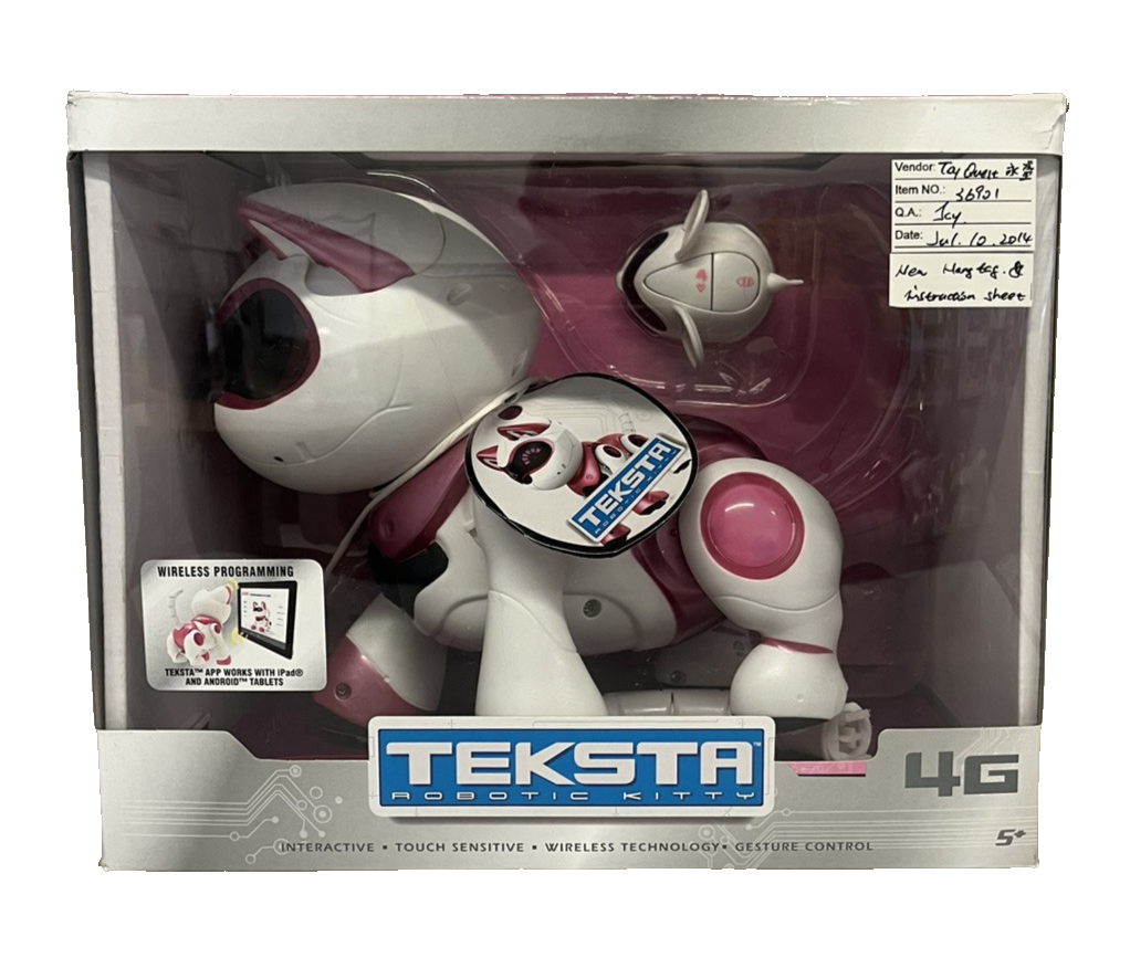 Robotic Kitty Tekno Newborn Kitty Instructions Original Genuine