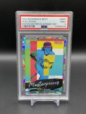 2021 Bowman's Best Alec Bohm RC PSA 9 Atomic Masterpieces Rookie #BM-7 Phillies