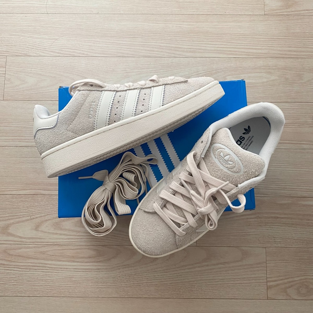 adidas Campus 00s Wonder White Mens Sneakers Black Multiple Sizes  Expedited