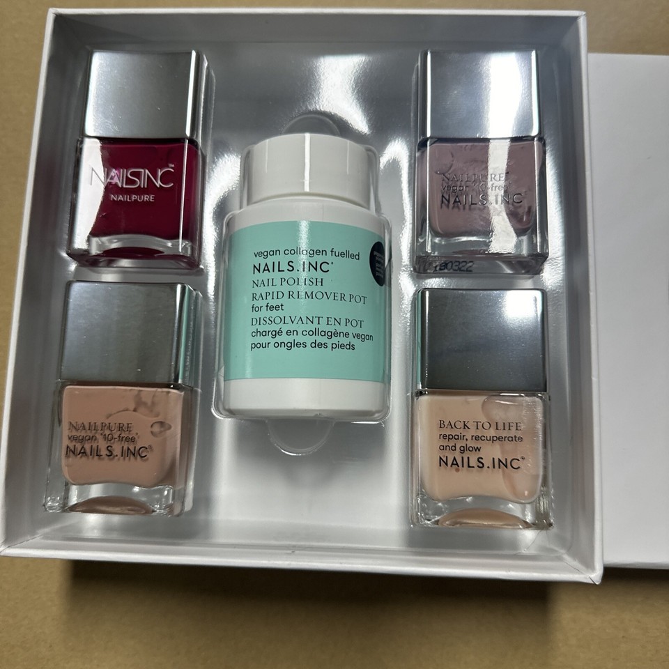 Nails Inc Nail Polish Gift Set Look At My Other Items eBay