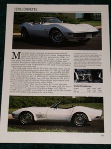 1970 corvette lt1 specs