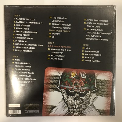 S.O.D. Speak English or Die アナログレコード S.O.D. STORMTROOPERS OF DEATH 