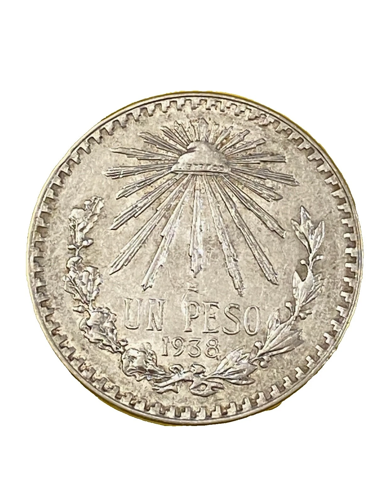 1938 Year Silver Mexican Coins