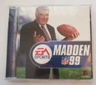 Madden NFL 99 Sony PlayStation PS1 Football Video Game Case & 2 Discs
