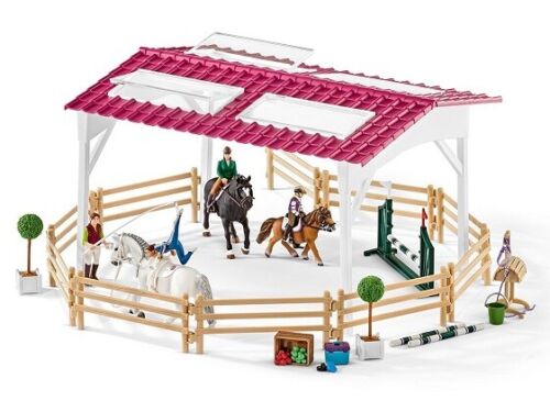 Schleich  Riding School with Riders and Horses 42389 Retired - Picture 1 of 1