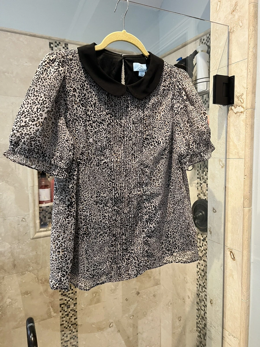 Cece peter pan collar top hotsell