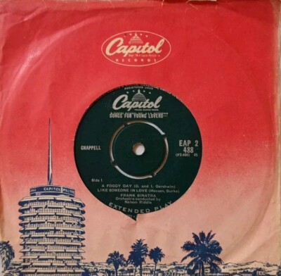 Frank Sinatra-Songs For Young Lovers Part 2 Vinyl EP 7'' Single.Capitol EAP 2 488