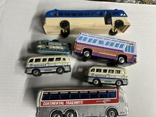 Lot Of 6 Tin Buses