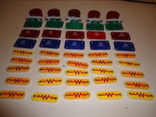 Large LOT Elenco Electronic Snap Circuits 185 Parts
