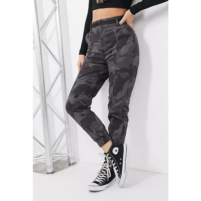 Hollister | XS | Ultra High Rise Slouchy Utility Jogger in Camo Pants | eBay