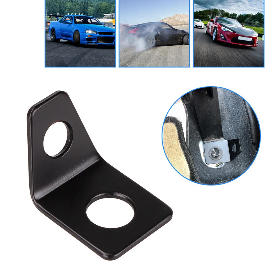 Кронштейн L для крепления крепежной пластины ремня безопасности легкового автомобиля грузовика 90° угловой - Изображение 2 из 4