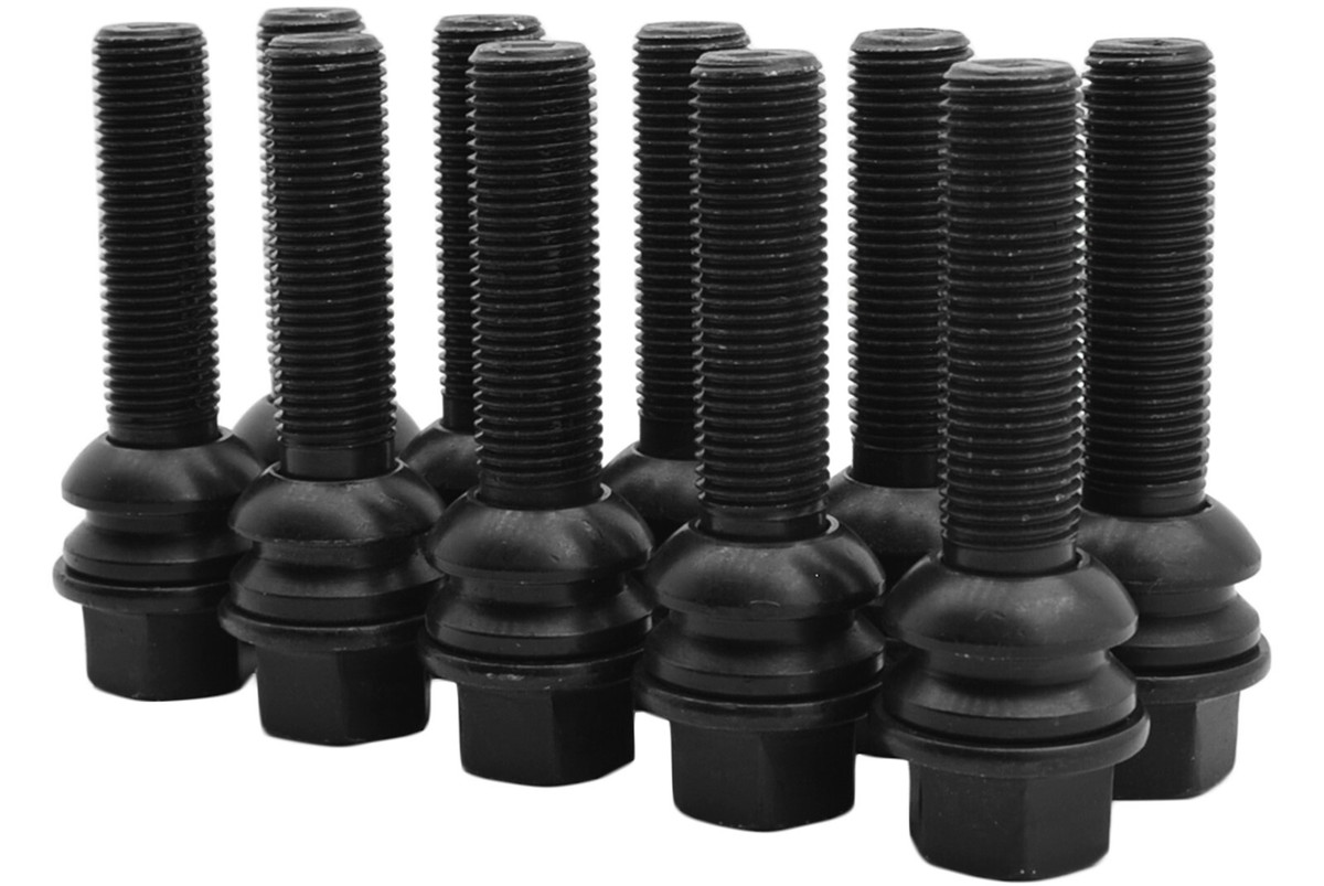 2 Piece Forged Grade 12.9 Porsche Lug Bolt Wheel Bolts