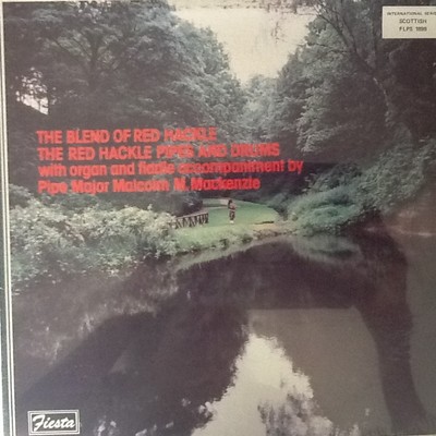 STILL SEALED,  s/s UNOPENED Scottish LP: Red Hackle Pipes and Drums MacKenzie