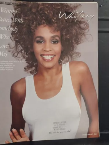 Whitney Houston Sheet Music I Wanna Dance With Somebody(Who Loves Me) 1986 New