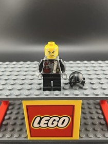 LEGO Dino Attack Minifigure Shadow, Rope Torso (din010 7295 7474 Face Paint Camo