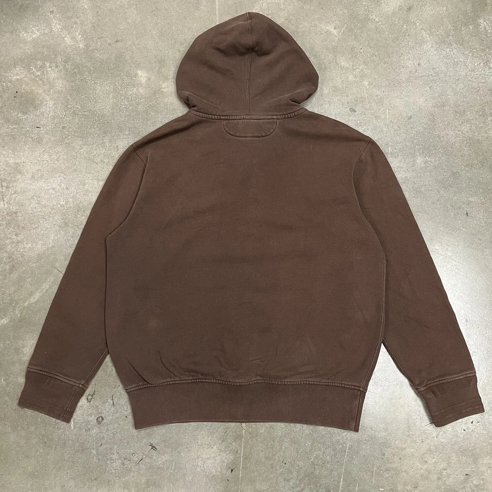 Vintage Polo By Ralph Lauren Rugby Hoodie Men’s XL Rare Chocolate Cotton - Image 2 of 4