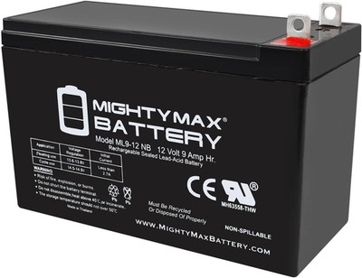 12V 9AH SLA Battery Replacement for SEL HYS1290 Brand Product