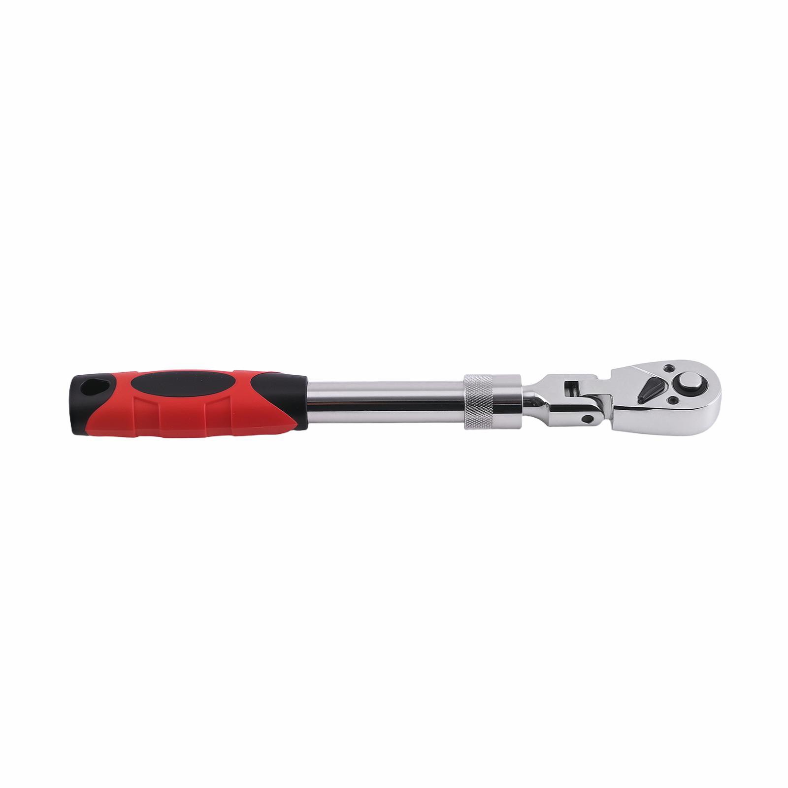 Extendable Socket Ratchet Set 3pc 1/4 3/8 1/2 Flex Head 72-Tooth - Thumbnail 17