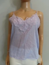NWT ZIMMERMANN Periwinkle MyTheresa Lace Sleeveless Camisol Top AU 1/US 6