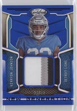 2018 Certified New Generation Jerseys Mirror Blue 39/50 Kerryon Johnson #20 b5y