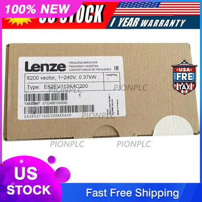 E82EV113K4C200 1PC New Sealed Lenze E8200 Frequency Inverter E82EV113K4C200