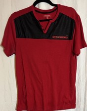 GUESS Los Angeles Red & Black Men’s T-Shirt Sz. M
